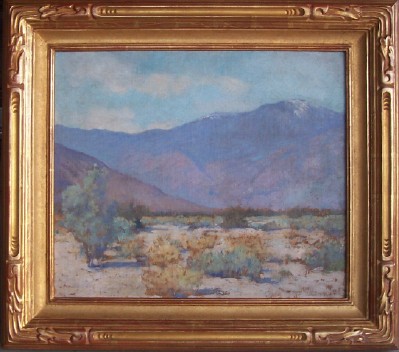 Alson Clark "Mountain View, 1924" 18.5 x 22 inches, oil on canvas. Available For Sale